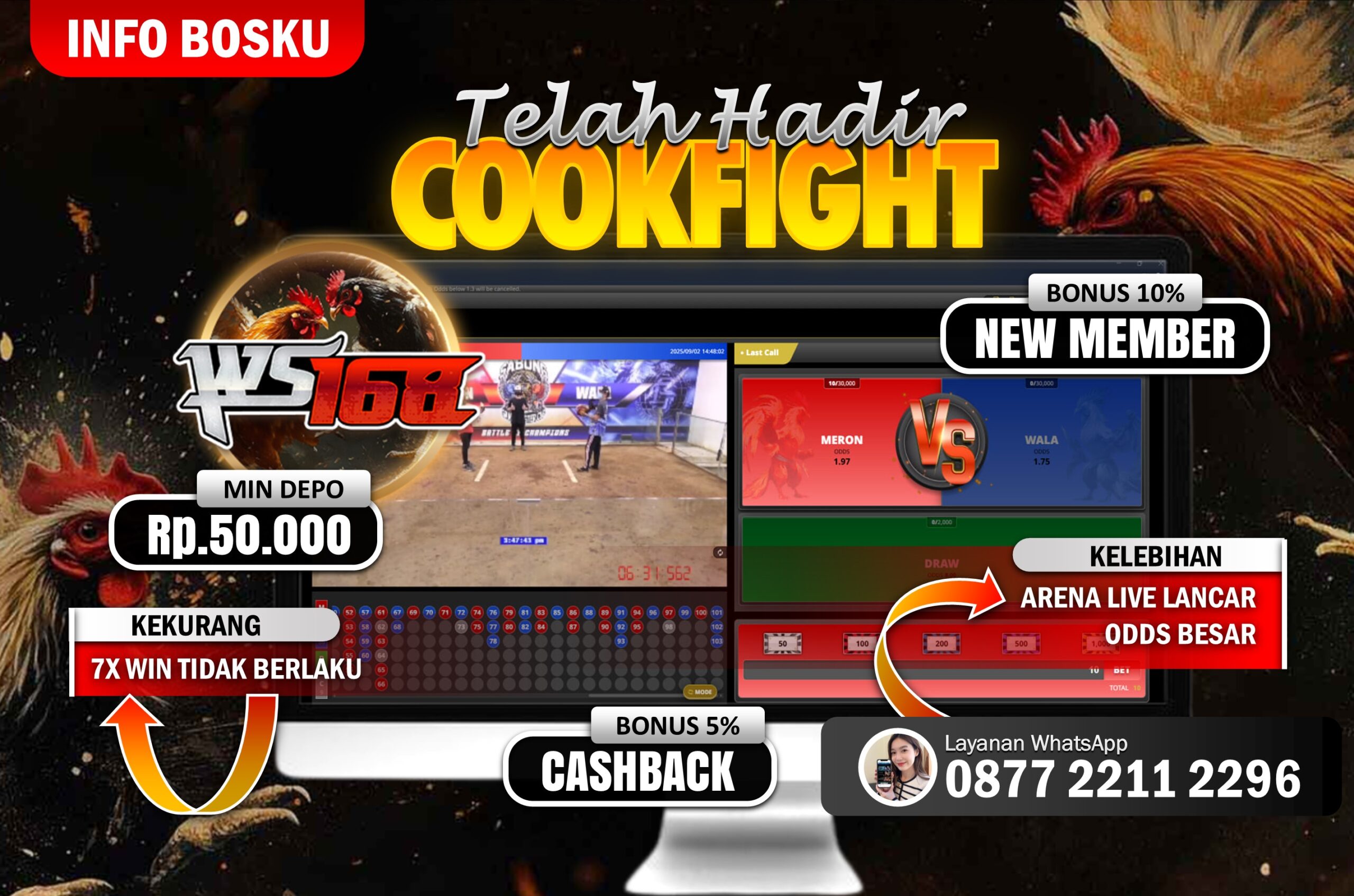 WS168 Link Situs Sabung Ayam Terbaru 2025